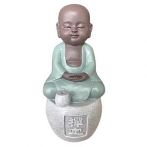 Statue Bouddha Rieur "La Concentration"