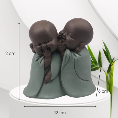 Statue des 2 Bouddhas Riants – Image 3