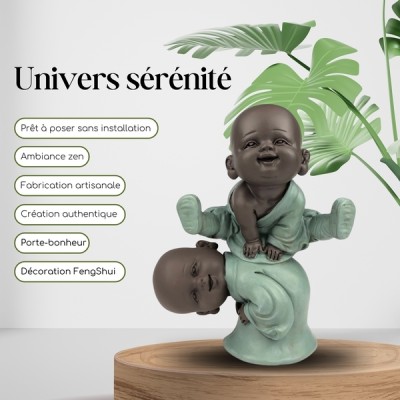 Statue des 2 Bouddhas Farceurs – Image 3
