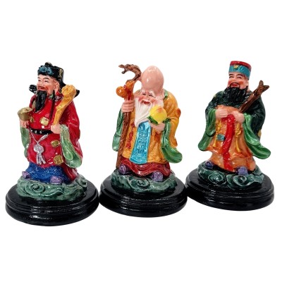 Statues Les 3 Sages Colorés – Image 3