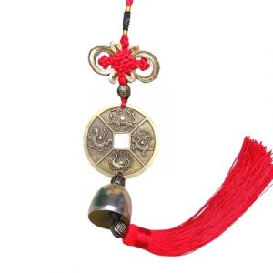 Suspension Carillon Cloche des 4 Animaux Célestes