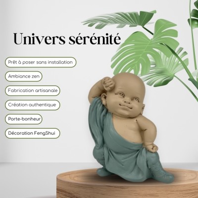 Statue Bébé Bouddha de la Réflexion – Image 3