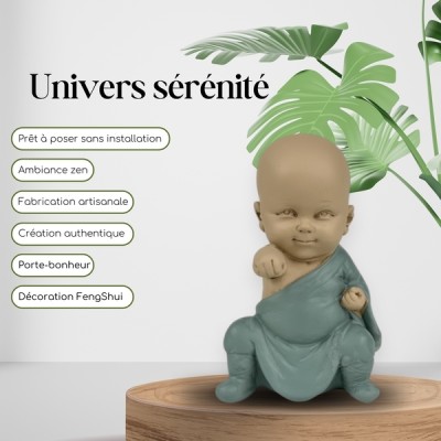 Statue Bébé Bouddha de la Persévérance – Image 3
