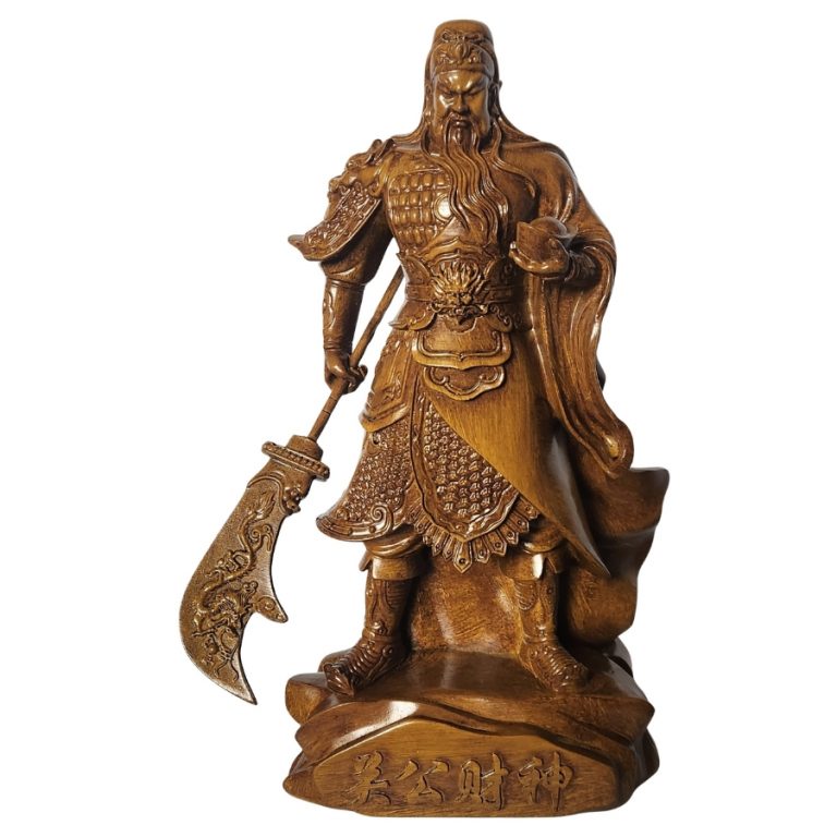 statue défenseur Guan Gong Feng Shui symbole de protection et justice