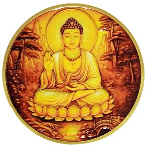 Amulette Bouddha & Lotus Feng Shui recto