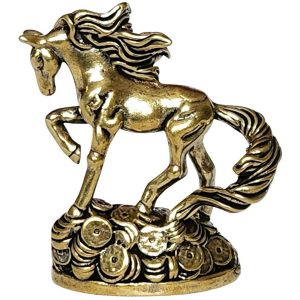 statue cheval flamboyant – détail finitions et socle