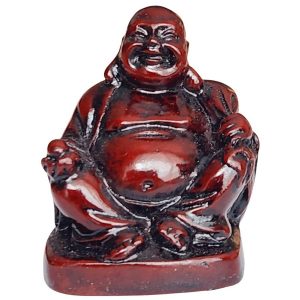 Statue Bouddha Rieur Généreux Feng Shui vue de face