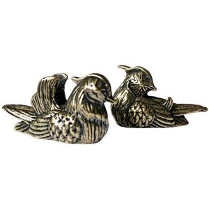 statue couple canards mandarins feng shui laiton