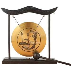 gong meditation double carpes koi feng shui