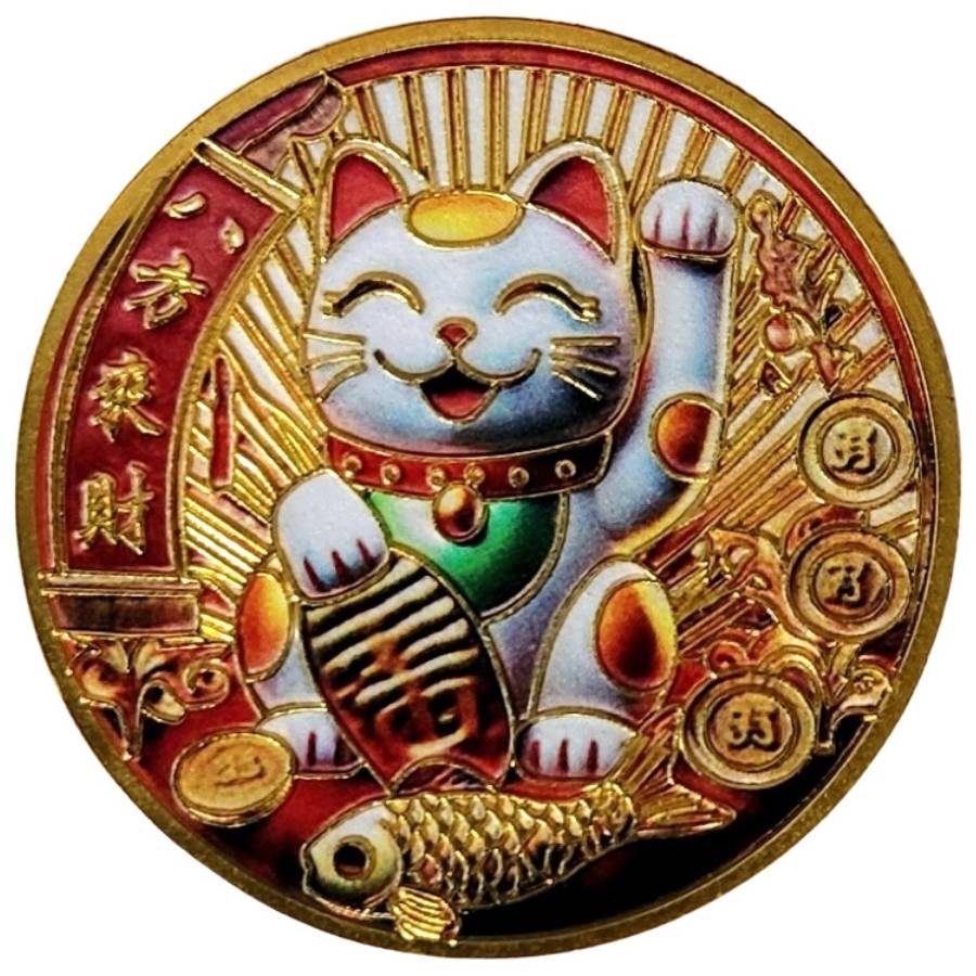 amulette maneki neko porte bonheur feng shui