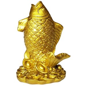 statue Carpe d’abondance vue de face