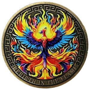 amulette phenix de renaissance feng shui talisman transformation renouveau