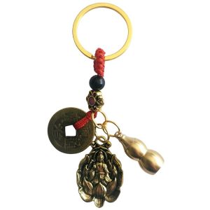 porte-clés guan yin feng shui wu lou protection