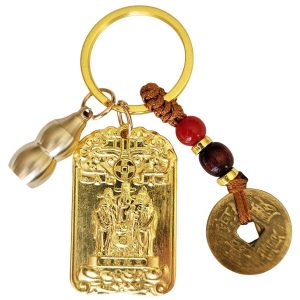 porte-clés feng shui richesse protection céleste dieux richesse