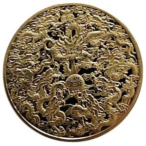 amulette neuf dragons imperiaux feng shui protection reussite prosperite