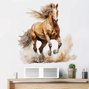 sticker cheval feng shui symbole de réussite et victoire