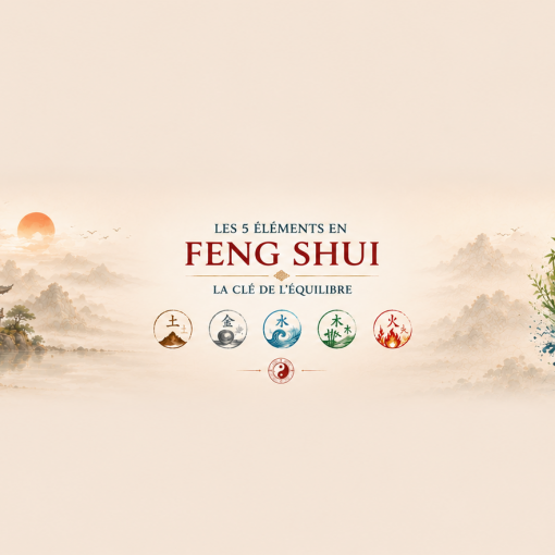 Les 5 Éléments en Feng Shui : la clé de l'équilibre entre le Bois, le Feu, la Terre, le Métal et l'Eau