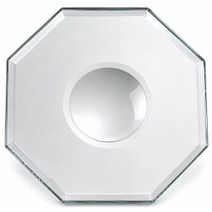 miroir octogone concave Feng Shui pour attirer le Chi positif