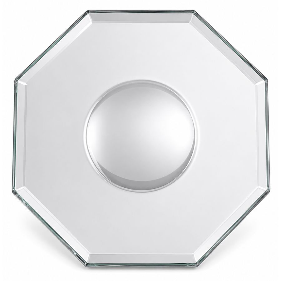 miroir octogone convexe Feng Shui contre les énergies négatives