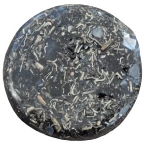 Orgonite bleue Protection pour Portable Feng Shui artisanale contre les ondes électromagnétiques
