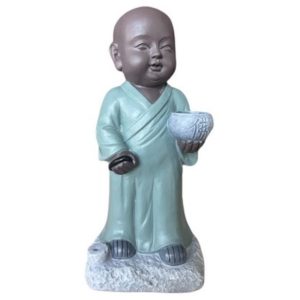 Statue Bouddha aux Aumônes Feng Shui porte-encens