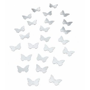 Sticker miroirs 25 papillons virevoltants Feng Shui